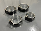 Dual Seal Clamp Assemblies - 3.50" - Aluminum
