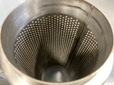 Titanium Muffler / Resonator - 18" Length - Cylinder