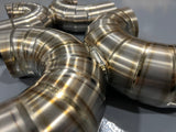 Titanium X-pipes - Pre-welded Merge