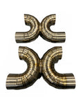Titanium X-pipes - Pre-welded Merge